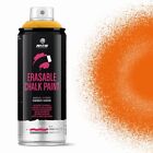 Mtn Pro Water Based Erasable Chalk Spray Paint 400Ml - Orange - Single Can