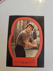 1979 Topps ROCKY II STICKER Rocky Balboa And Stickball - Picture 1 of 1