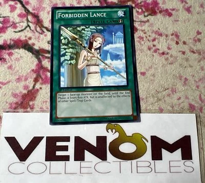 1x (VLP) - Forbidden Lance - BP02-EN162 - Common - 1st Edition YuGiOh - Image 1 of 4