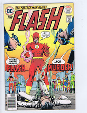 Flash #246 DC 1977 Flash... Murder ! Neal  Adams Cover