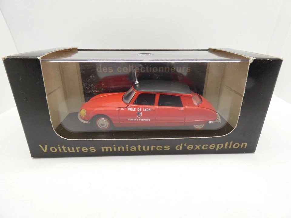 Citroen DS21 DS Pompiers de Lyon V4836 1/43 Eligor en boite - Photo 1/1