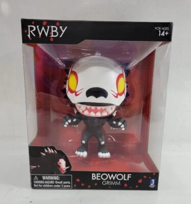 (NUEVO) Figura de acción de vinilo RWBY Beowolf GRIMM 2017, dientes de gallo/Jazwares Foto 1 de 4