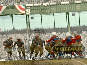 Chicago Bears at New York Giants - December 6th, 1925 (5 sizes) Red Grange - Picture 1 of 1