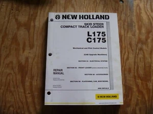 New Holland C175 Trk Loader Cab Upgrade Electrical Wiring Troubleshooting Manual - Picture 1 of 1
