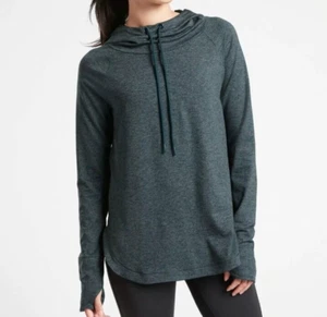Athleta Women's Uptempo Elevate Hoodie Bali Green Oceanic Teal Size Small - Picture 1 of 13