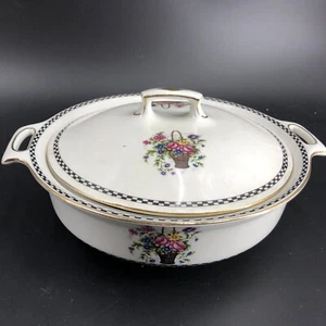 Casseruola vintage rara modello Wedgwood Ambassador Inghilterra verdure con coperchio - Foto 1 di 8