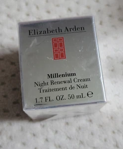 NUEVO SELLADO Crema Renovadora Nocturna Elizabeth Arden Millenium 1.7 oz 50 ml - Imagen 1 de 3