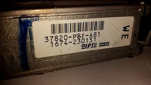 USED 37820-P8F-A81 ~ 02 03 04 HONDA Odyssey V6 Engine ECU/ECM Automatic  - Bild 1 von 6