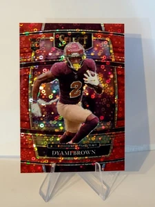 Panini Select Concourse Red Disco Prizm 2021/49 Dyami Brown #67 Rookie RC - Imagen 1 de 2