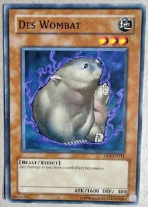 Des Wombat - Yu-Gi-Oh! - DR3-EN211 - Unlimited - Common - LP - Picture 1 of 2