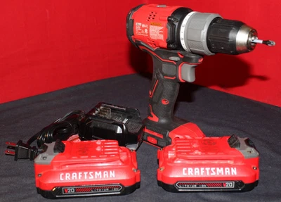 Craftsman CMCD713 20V 1/2" Taladro atornillador inalámbrico sin escobillas Lote - AO4071751 Foto 1 de 4