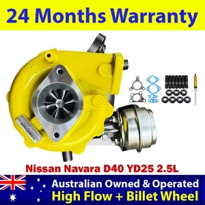 GEN1 High Flow Billet Turbo Charger For Nissan Navara D40 YD25 2.5L - Picture 1 of 13