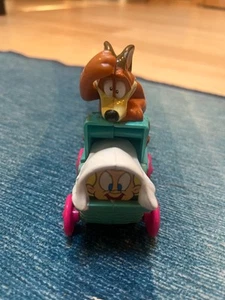 1994 McDonald's Toy Warner Bros Animaniacs Mindy Buttons Baby Carriage Expanding - Picture 1 of 2