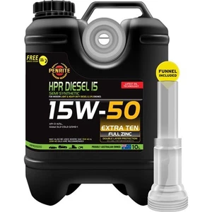 Penrite HPR Diesel 15 SAE 15W-50 Engine Oil 10L - Picture 1 of 1
