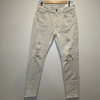 Pantalones de mezclilla American Eagle Air Flex + atléticos ajustados desgastados para hombre 29/32 tostados nuevos con etiquetas Foto 1 de 4