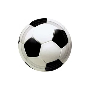 Piatti Grandi Calcio Pallone Compleanno Festa Tema Tifo Club Party- 23 cm - Conf - Foto 1 di 1
