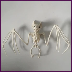 Scheletri animali Halloween, modello scheletro di pipistrello raccapricciante, ossa di pipistrello horror, Halloween - Foto 1 di 24
