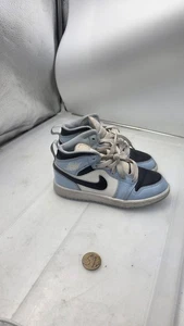 [640737-401] Preschool Air Jordan Retro 1 Mid 'Ice Blue' Gr. 12,5 - Bild 1 von 7
