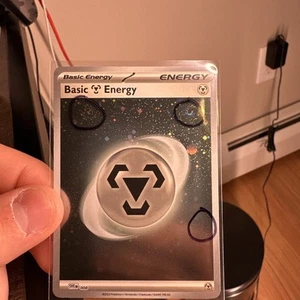 Basic Metal Energy (Cosmos Holo) 008 Sv01: Scarlet & Violet Base Set Holo - Picture 1 of 5