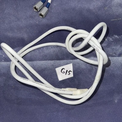 RG6U 75 Ohm Coaxial Cable Extension Wire Satellite TV Connection - White 5’ ft - Image 1 of 3