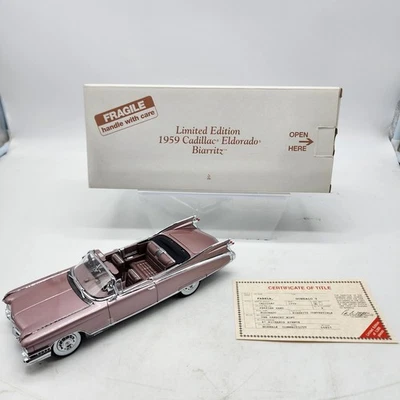 Cadillac Eldorado Biarritz 1959 Danbury como nuevo 1:24 arena persa LE caja papeleo Foto 1 de 4