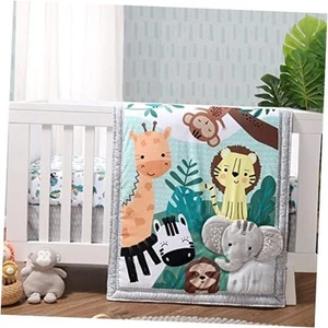 3 Piece Baby Crib Bedding Set for Boys & Girls - Newborn, Infant & Toddler - Picture 1 of 7