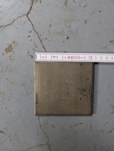 Edelstahl Platten Blech  10x10x0,5 - Bild 1 von 2