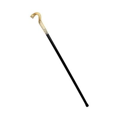 Egyptian Snake Sceptre Cane Adult Halloween Fancy Dress Accessory Pharaoh Prop - Image 1 of 2