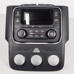 2015-2016 Ram Truck AM FM Receiver Satellite Radio with A/C Cover P68245816AC - Picture 1 of 12