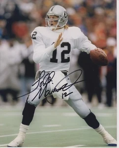 Todd Marinovich 8x10 Signed Photo W/COA Oakland Raiders #1 - Picture 1 of 1