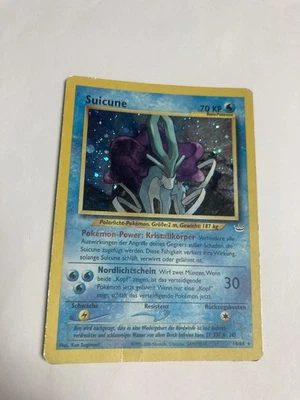 Pokemon Suicune German Neo Revelation Unlimited Holo 14/64 MP-HP - Image 1 of 4