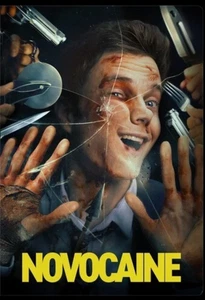 ✅ Novocaine 2025 dvd disc-only Jack Quaid, Amber Midthunder, Ray Nicholson Jacob - Picture 1 of 2