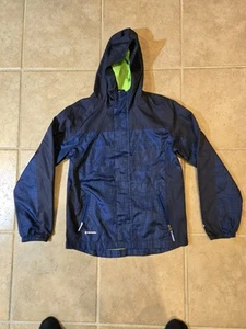 Champion Polyester Jacket Rain Coat Hooded Boys M 8-10 Youth - Picture 1 of 2