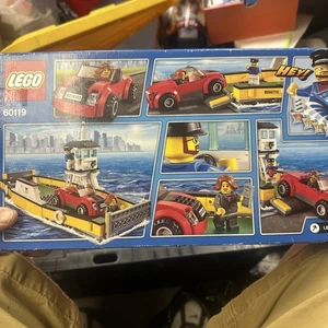 Nuovo FERRY - LEGO 60119 - CITY - LUNGO OLTRE UN PIEDE! Auto BARCA SIGILLATA - Foto 1 di 2