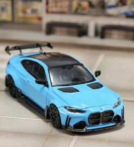 BMW M4 (G82) - Bodykit  - miami blue - Street Weapon 1:64 - Bild 1 von 6