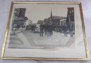 Vintage Memorial Parade Photo 8" x 10" Cheyenne, Wyoming WY Possible Funeral - Picture 1 of 2