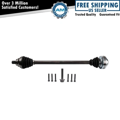 Front Right CV Axle Shaft Assembly Fits 06-16 Audi 03-17 Volkswagen - Image 1 of 4