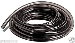 25' Flexible Black Vinyl Hose 1" ID -pond-water garden feature-tubing-economy - Picture 1 of 1