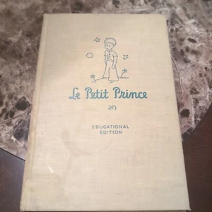 1946 French Book LE PETIT PRINCE Educational Edition by Antoine De Saint-Exupery - Imagen 1 de 5