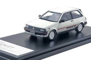 Hi-Story 1:43 Toyota STARLET Si-Limited 1984 bianco HS216WH - Foto 1 di 1