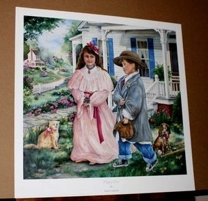Puppy Love by Paula Vaughan Children Dress Up Dog Victorian Heirloom - Picture 1 of 5