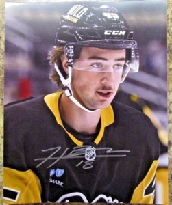 HARRISON BRUNICKE SIGNED 8x10 MATTE PHOTO PITTSBURGH PENGUINS (B) - Picture 1 of 2