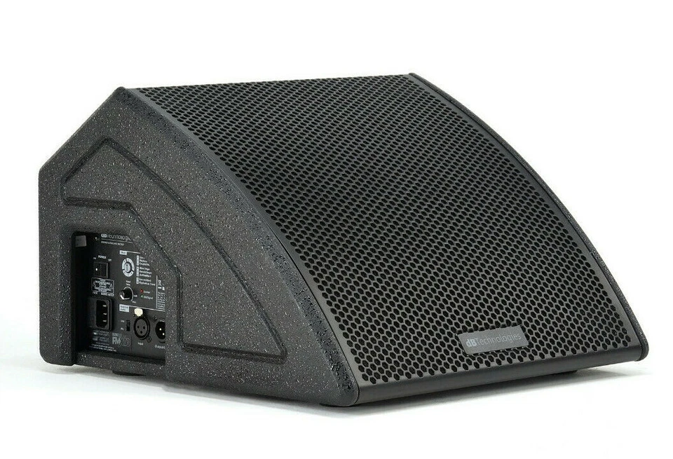 dB Technologies FLEXSYS FMX10 10" 2-Way Active Coaxial Stage Monitor Wedge 400W - Image 1 of 4
