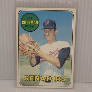 Vintage Joe Coleman 1969 Topps Baseballkarte #246 Joe Washington Senators - Bild 1 von 2