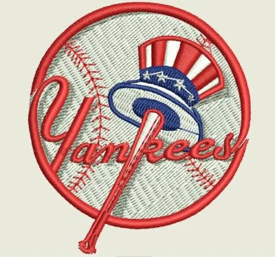 Diseños bordados con logotipo de béisbol de Grandes Ligas (78) - CD/USB/disquete - 11 formatos Foto 1 de 4