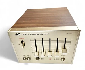 Equalizzatore grafico vintage JVC SEA-10 sistema di controllo musicale TESTATO - Foto 1 di 5