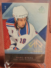 2007-08 SP Game Used Edition Authentic Rookies Spectrum /25 Marc Staal Rookie RC