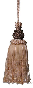 Tassel with beads - Gold 17cm - Picture 1 of 1