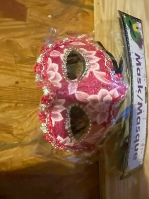Mardi Gras  Masquerade Halloween Mask for Women new on factory packaging - Image 1 of 3