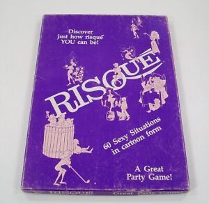 Vintage Risque Avalon Hill Party Game Sexy Cartoon Game 